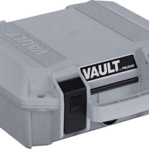 Pelican Vault Small Pistol Case with Custom Foam - Ghost Gray