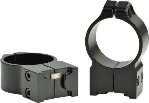 Warne 30mm Ruger High Rings Matte Black