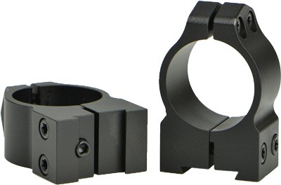 Warne Rings 1" CZ 527 Medium Matte Finish Weight