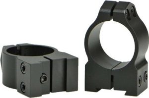 Warne Rings 1" CZ 550 Medium Matte Finish Durable Precision Installation