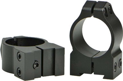 Warne Rings 1" CZ 550 Medium Matte Finish Durable Precision Installation