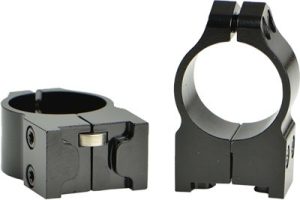Warne Rings 1" Ruger Medium Matte Finish