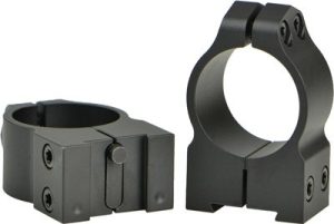 Warne Rings 1" Tikka Medium Matte Finish Durable