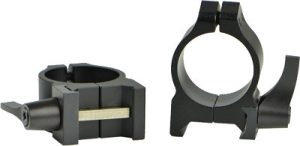 Warne Rings Maxima QD 1" Low Matte Finish Optics Mount