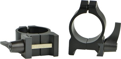 Warne Rings Maxima QD 1" Low Matte Finish Optics Mount