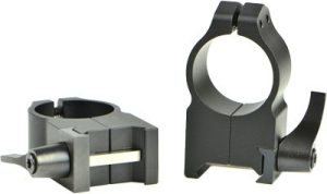 Extra High Matte Scope Rings for Precision Shooting