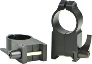 Warne Rings Maxima QD 1" - Ultra High Matte Scope Mount