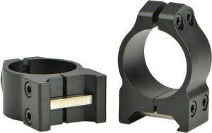 Warne Rings Maxima 30mm Low Matte Finish Durable
