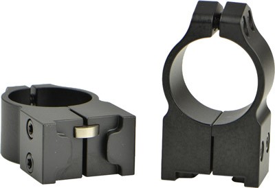 Warne Ruger High Rings 1" Matte Alloy