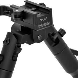 Warne Skyline Lite Bipod | QD/Picatinny Rails, Aluminum, 1.5 lbs
