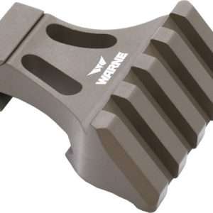 Warne Picatinny Side Mount 45 Degree Adapter FDE