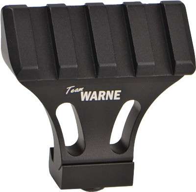 Warne Picatinny Side Mount Adapter 45 Degree Black