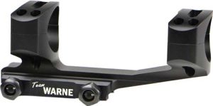 Warne X-Skel Mount 30mm 20MOA Black Lightweight Picatinny
