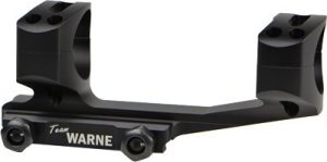 Warne X-Skel Mount 1" - Lightweight Black Picatinny Rail