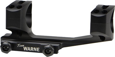 Warne X-Skel Mount 1" - Lightweight Black Picatinny Rail