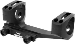 WARNE X-SKEL MOUNT 34MM BLACK PICATINNY - Precision Scope Mount
