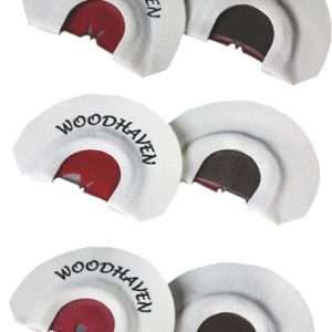WoodHaven Custom Calls Red Zone 3-Pack Mouth Calls