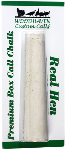 Woodhaven Custom Calls Real Hen Box Call Chalk - Premium Quality Hunting Gear