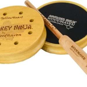 Woodhaven Custom Calls Ninja Aluminum Friction Call - YellowHeart Pot