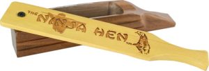 Woodhaven Custom Calls: Ninja Walnut Yellowheart Lid