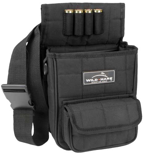 Peregrine Outdoors Wild Hare Deluxe Shot Shell Pouch Black - Premium Clay Target Shooting Accessory