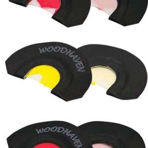 Woodhaven Custom Calls Pure Turkey 3-Pack Mouth Calls - Premium Quality for Turkey Hunting