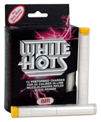 IMR Powder White Hot 50cal 72 Charges 16 Packs