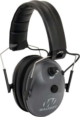Walkers Muff Electronic 1-Mic Grey 22dB Lightweight
