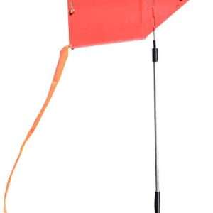 Orange Wind Reader Shooting Range Flag Stake