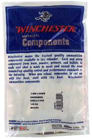 9MM LUGER 100PK Winchester Unprimed Cases