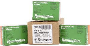 5000-Pack Remington Small Rifle Primers - Case Lots Only