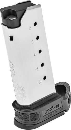 .45ACP Magazine Sleeve Black Grip Adapter SF XDS Mod.2