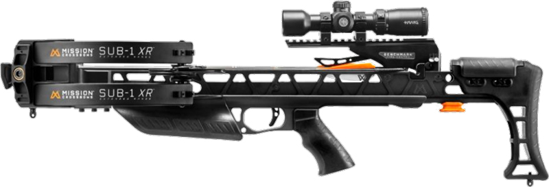 Mission Crossbow Sub-1 XR 410FPS Black Package
