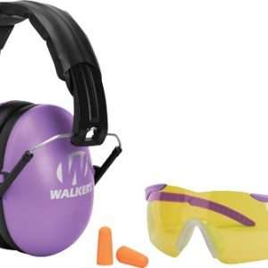 YOUTH GLASSES/PLUGS 27dB PURP - Noise Reduction Rating 27dB