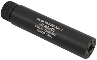 Guntec AR15 Slip Over Fake Muzzle Brake - T6 Aluminum, Reverse Threaded, Easy Installation