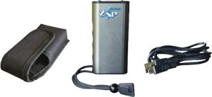 950,000 Volt Stun Gun with USB Charger - Gunmetal