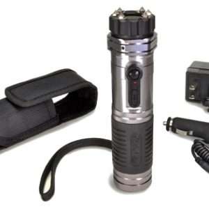 PSP Zap Stun Gun Flashlight 1M Volts Rechargeable