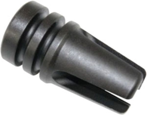 AR15 Black Flash Hider Steel 1/2x28 Thread