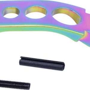 Guntec AR15 Enhanced Trigger - Rainbow Coated PVD Finish