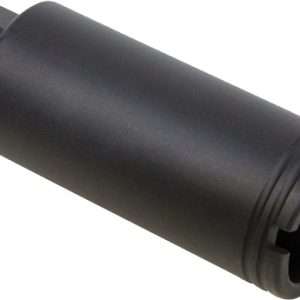 Guntec AR9 Slim Flash Can Black Muzzle Brake - Durable Steel - AR-9 Compatibility