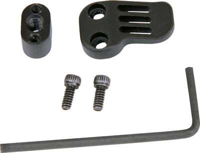 Guntec AR Extended Mag Catch Paddle Release Black