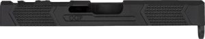 Grey Ghost Precision Glock 19 Slide - Optic Cut, Black Nitride Coated