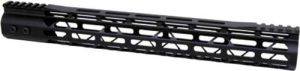 15" M-LOK Black Lightweight Aluminum Handguard