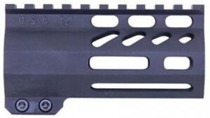 4" M-LOK Black Handguard for Enhanced Firearm Performance