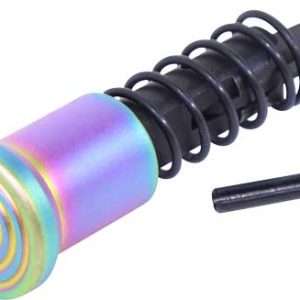 Guntec AR15 Rainbow PVD Coated Forward Assist - Enhance Your Rifle!