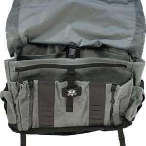 2.0 Waxed Canvas Charcoal Backpack - Durable & Stylish