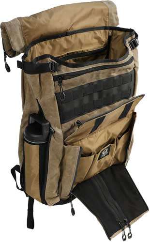 Waxed Canvas Field Tan Backpack - Durable & Stylish