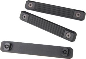 M-LOK Black Grip Panel Neoprene Rubber Coated