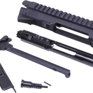 Guntec AR15 Stripped Billet Upper Receiver Kit Black