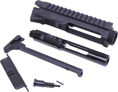 Guntec AR15 Stripped Billet Upper Receiver Kit Black